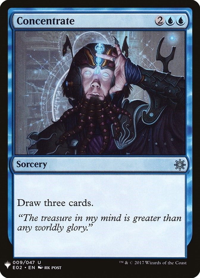 Image for Concentrate (The List Reprints) (9) - Magic: The Gathering