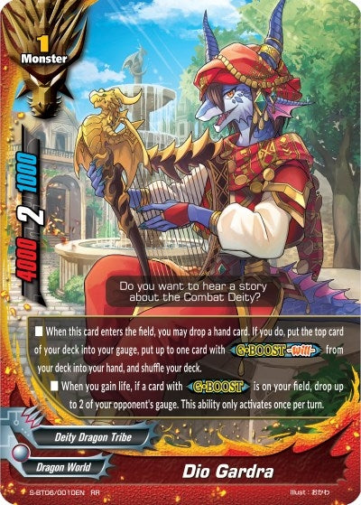 Image for Dio Gardra (Soaring Superior Deity Dragon) (S-BT06/0010EN) - Future Card BuddyFight