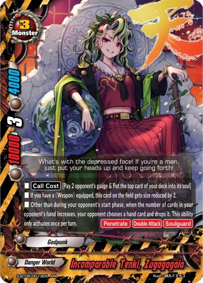 Image for Incomparable Tenki, Zugagagaia (Soaring Superior Deity Dragon) (S-BT06/0013EN) - Future Card BuddyFight
