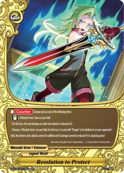 Image for Resolution to Protect (Soaring Superior Deity Dragon) (S-BT06/0018EN) - Future Card BuddyFight