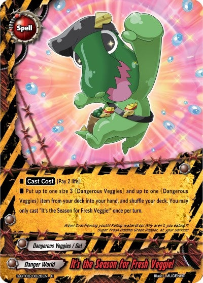 Image for It's the Season for Fresh Veggie! (Soaring Superior Deity Dragon) (S-BT06/0028EN) - Future Card BuddyFight