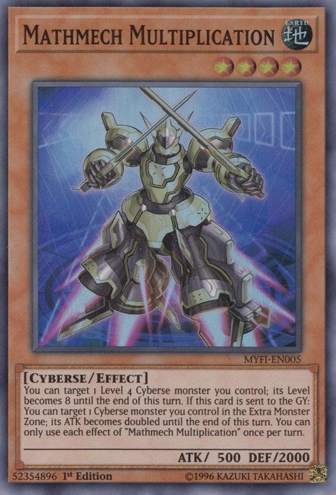 Image for Mathmech Multiplication (Mystic Fighters) (MYFI-EN005) - YuGiOh