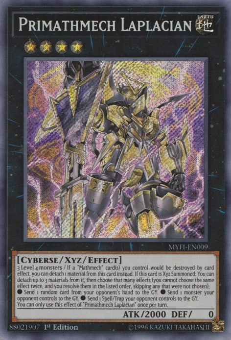Image for Primathmech Laplacian (Mystic Fighters) (MYFI-EN009) - YuGiOh