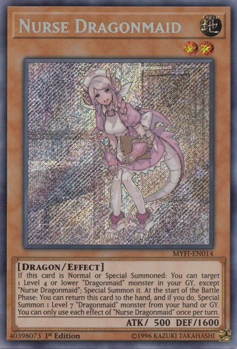 Image for Nurse Dragonmaid (Mystic Fighters) (MYFI-EN014) - YuGiOh