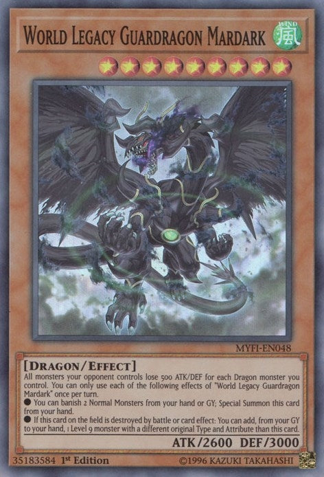 Image for World Legacy Guardragon Mardark (Mystic Fighters) (MYFI-EN048) - YuGiOh