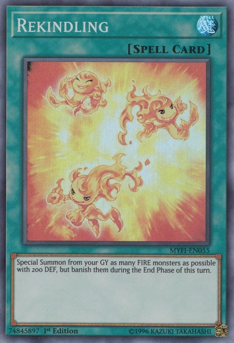 Image for Rekindling (Mystic Fighters) (MYFI-EN055) - YuGiOh