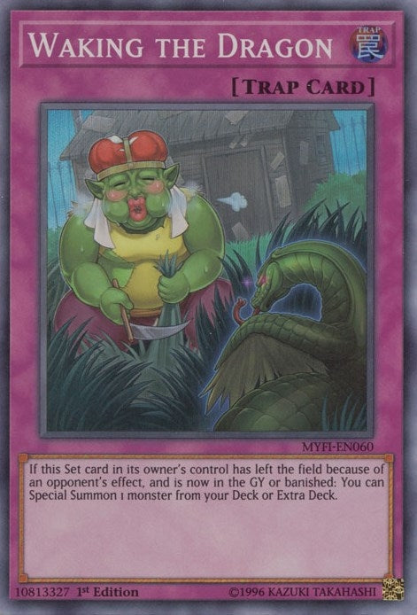 Image for Waking the Dragon (Mystic Fighters) (MYFI-EN060) - YuGiOh