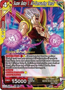 Image for Super Baby 1, All-Consuming Terror (Malicious Machinations Pre-Release Cards) (BT8-116_PR) - Dragon Ball Super: Masters