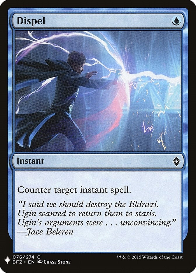 Image for Dispel (The List Reprints) (76) - Magic: The Gathering