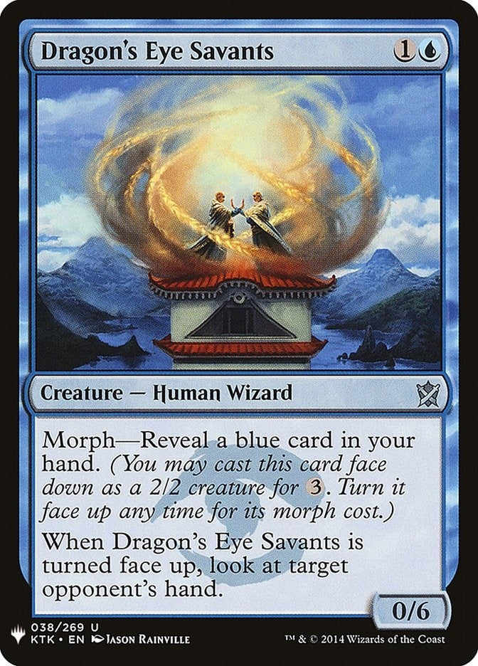 Image for Dragon's Eye Savants (The List Reprints) (38) - Magic: The Gathering
