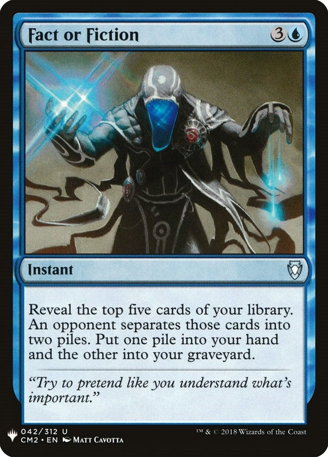 Image for Fact or Fiction (CM2) (The List Reprints) (42) - Magic: The Gathering