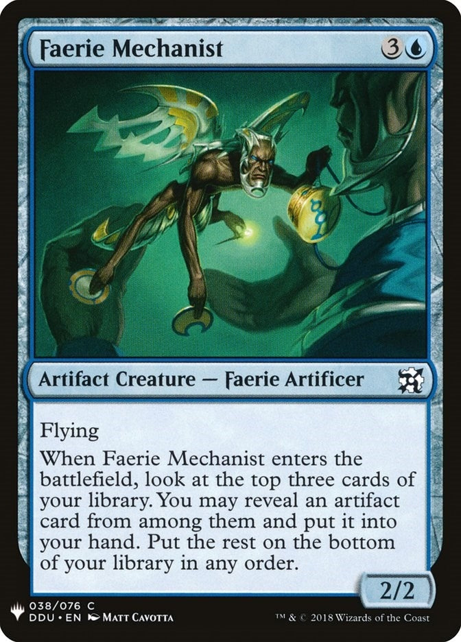 Image for Faerie Mechanist (The List Reprints) (38) - Magic: The Gathering