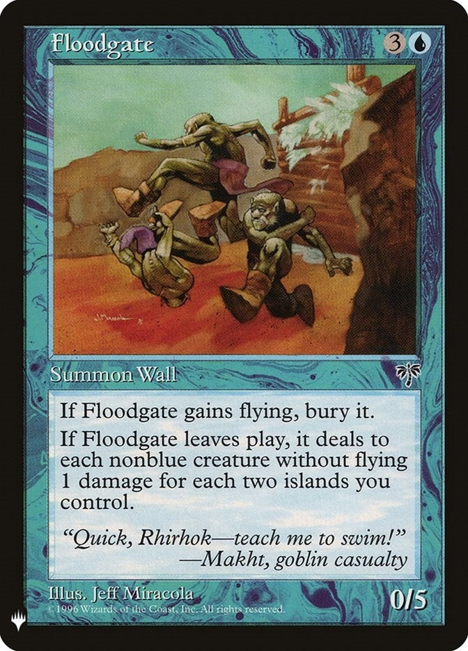 Image for Floodgate (The List Reprints) (67) - Magic: The Gathering