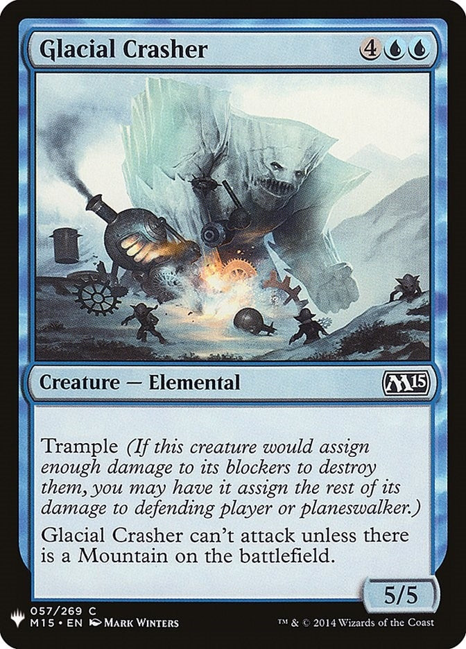 Image for Glacial Crasher (The List Reprints) (57) - Magic: The Gathering