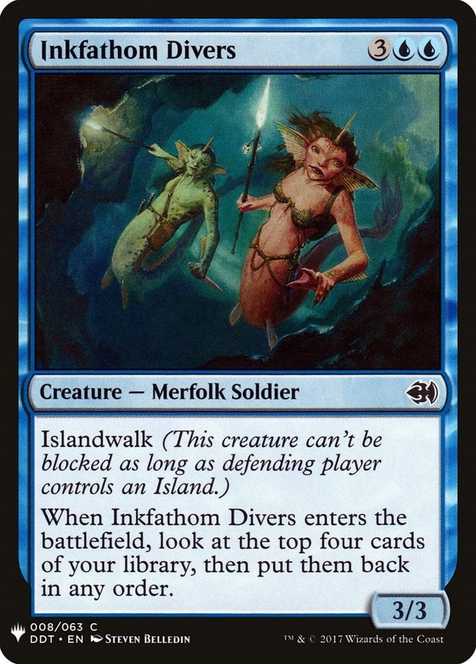 Image for Inkfathom Divers (The List Reprints) (8) - Magic: The Gathering