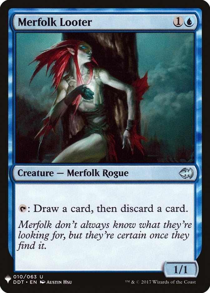 Image for Merfolk Looter (The List Reprints) (10) - Magic: The Gathering