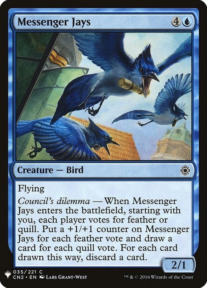 Image for Messenger Jays (The List Reprints) (35) - Magic: The Gathering