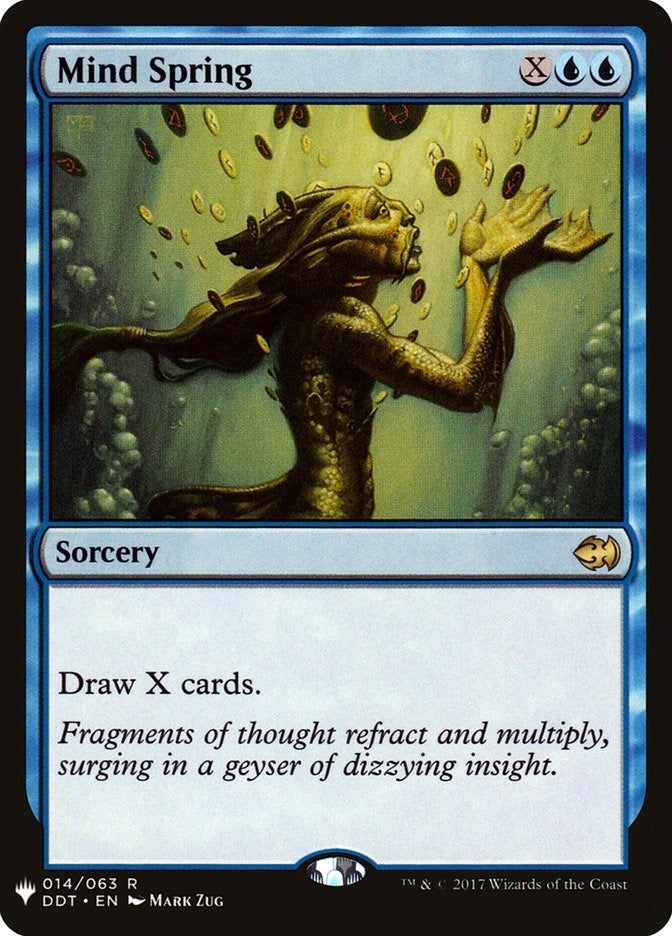 Image for Mind Spring (The List Reprints) (014/063) - Magic: The Gathering