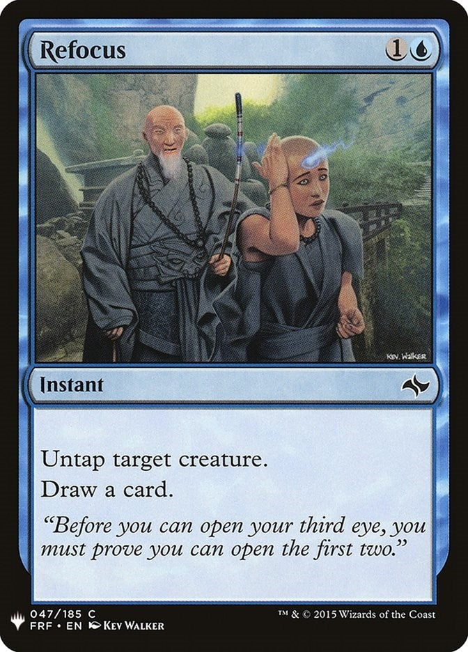 Image for Refocus (The List Reprints) (47) - Magic: The Gathering