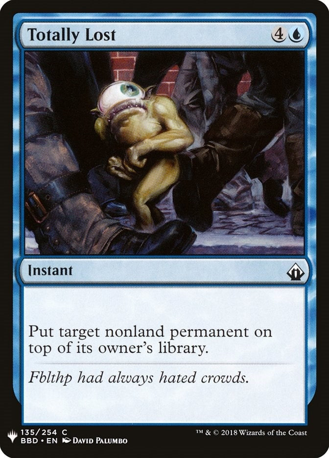 Image for Totally Lost (The List Reprints) (135) - Magic: The Gathering