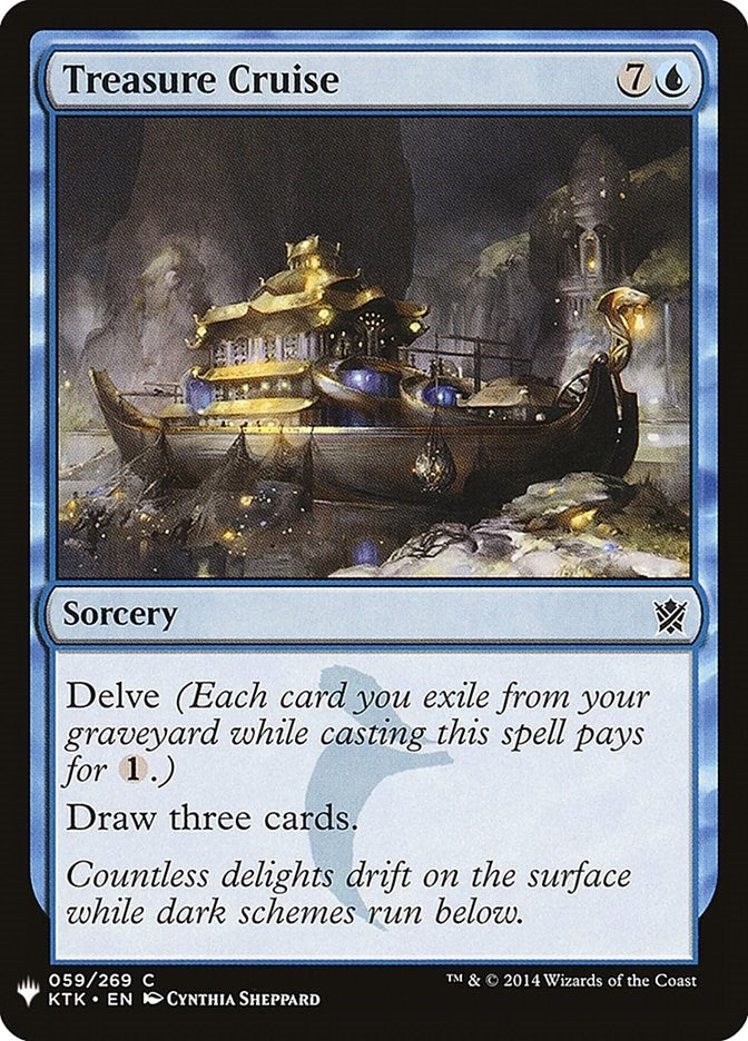 Image for Treasure Cruise (The List Reprints) (59) - Magic: The Gathering