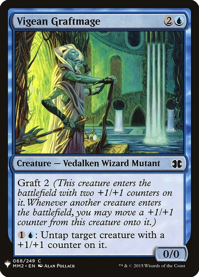 Image for Vigean Graftmage (The List Reprints) (68) - Magic: The Gathering