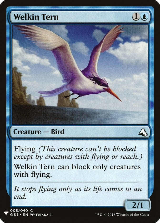 Image for Welkin Tern (The List Reprints) (5) - Magic: The Gathering
