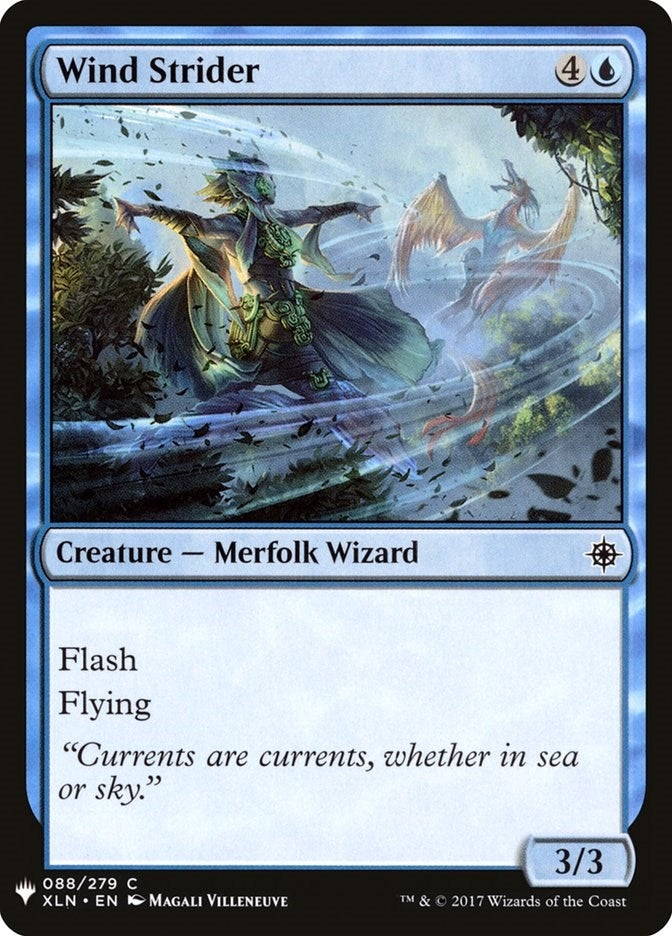 Image for Wind Strider (The List Reprints) (88) - Magic: The Gathering