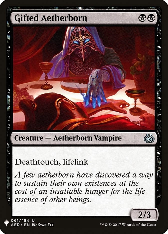 Image for Gifted Aetherborn (The List Reprints) (61) - Magic: The Gathering