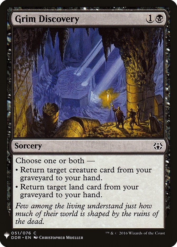 Image for Grim Discovery (The List Reprints) (51) - Magic: The Gathering