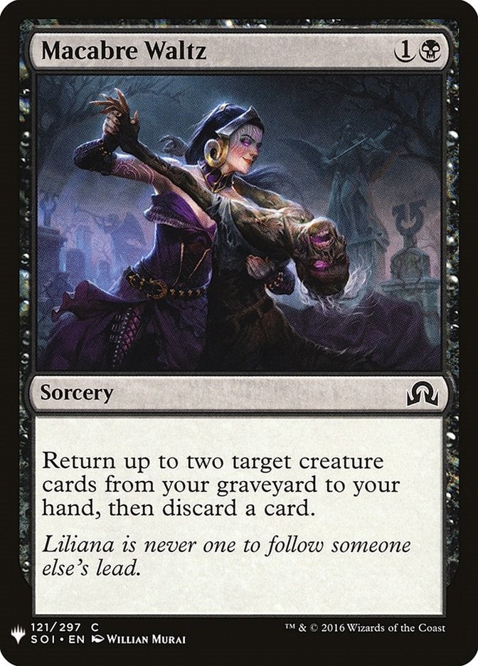 Image for Macabre Waltz (The List Reprints) (121) - Magic: The Gathering
