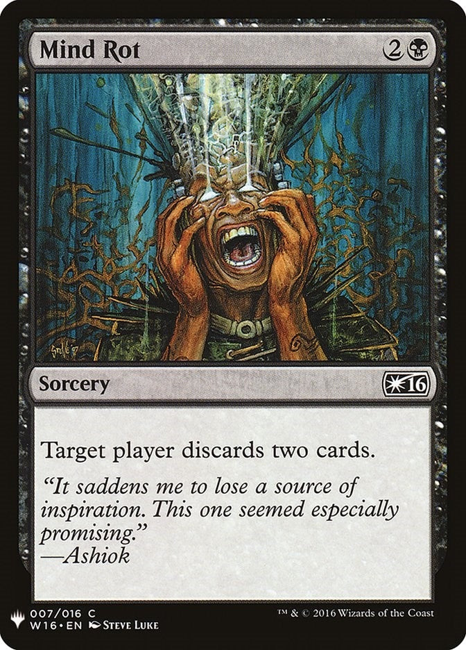 Image for Mind Rot (The List Reprints) (7) - Magic: The Gathering