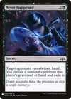 Image for Never Happened (The List Reprints) (80) - Magic: The Gathering
