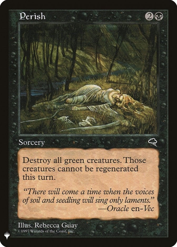 Image for Perish (The List Reprints) - Magic: The Gathering