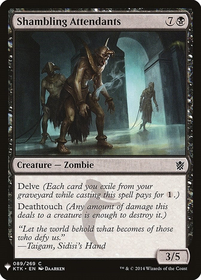 Image for Shambling Attendants (The List Reprints) (89) - Magic: The Gathering