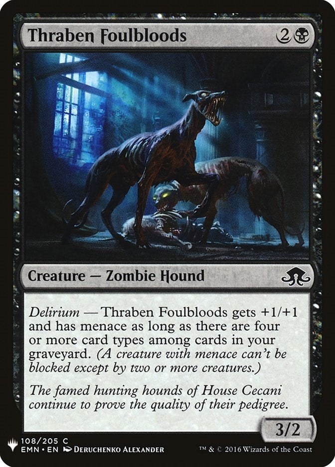 Image for Thraben Foulbloods (The List Reprints) (108) - Magic: The Gathering