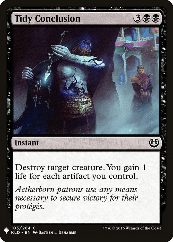 Image for Tidy Conclusion (The List Reprints) (103) - Magic: The Gathering