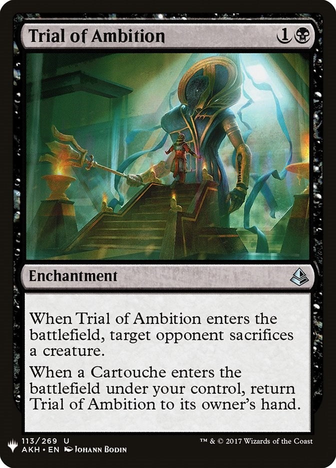 Image for Trial of Ambition (The List Reprints) (113) - Magic: The Gathering