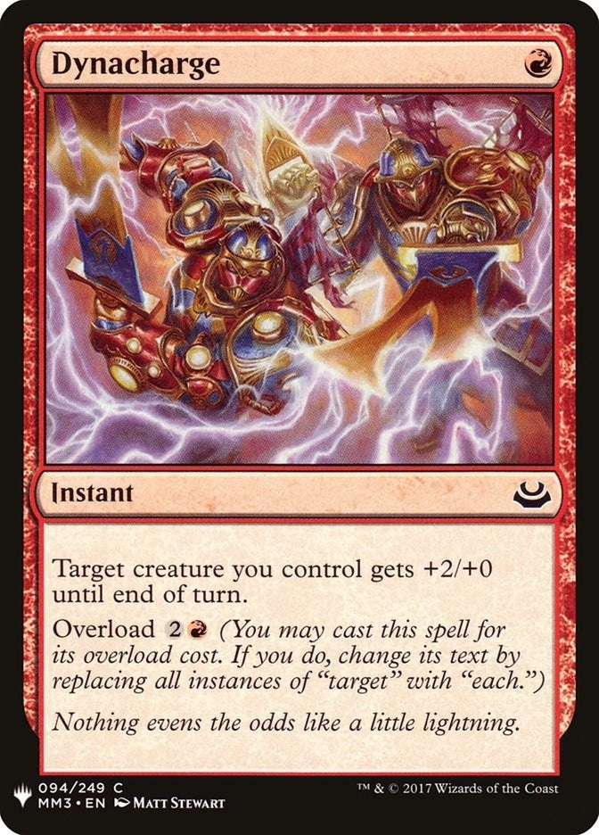 Image for Dynacharge (The List Reprints) (94) - Magic: The Gathering
