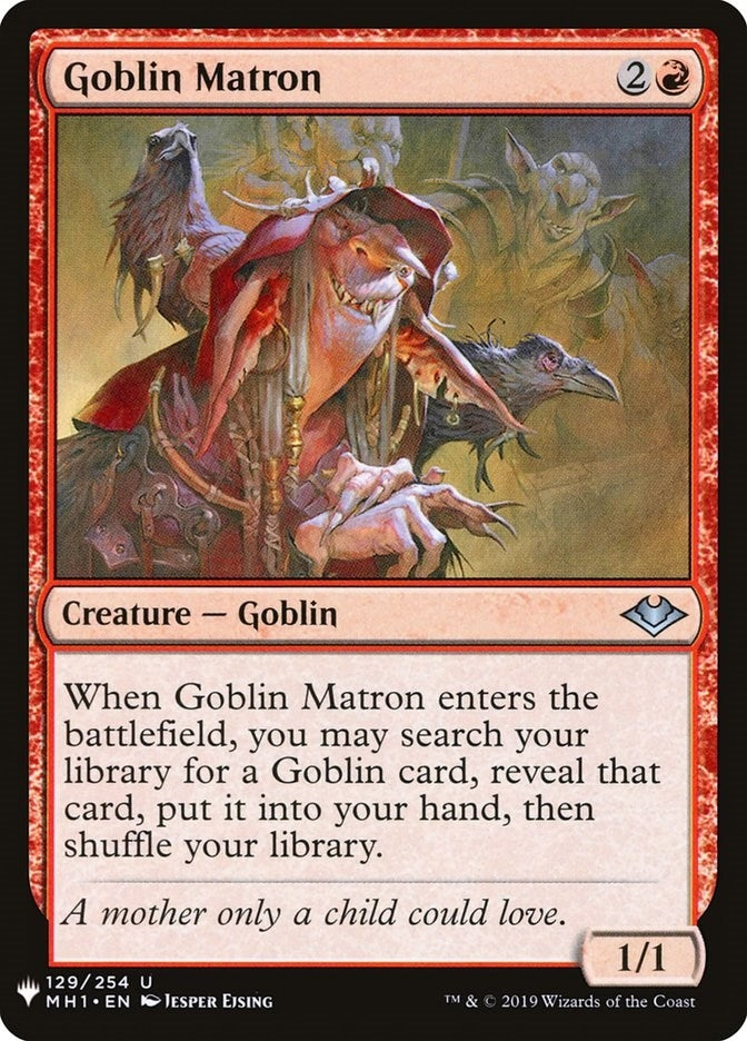 Image for Goblin Matron (MH1) (The List Reprints) (129) - Magic: The Gathering