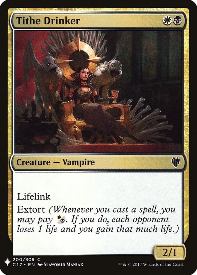 Image for Tithe Drinker (The List Reprints) (200) - Magic: The Gathering