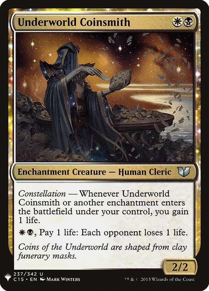 Image for Underworld Coinsmith (The List Reprints) (237) - Magic: The Gathering