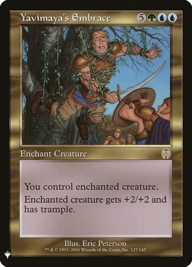 Image for Yavimaya's Embrace (The List Reprints) (127) - Magic: The Gathering