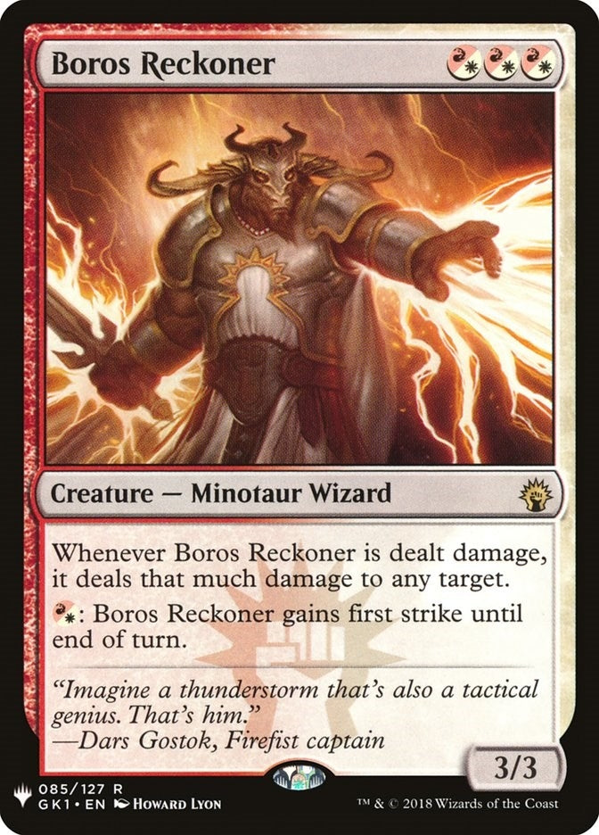 Image for Boros Reckoner (The List Reprints) (85) - Magic: The Gathering