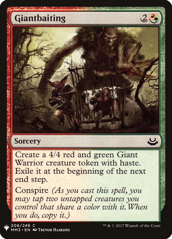 Image for Giantbaiting (The List Reprints) (208) - Magic: The Gathering