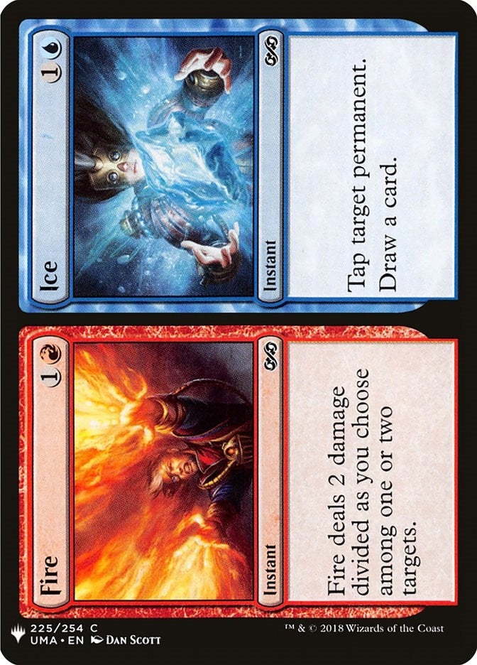 Image for Fire // Ice (The List Reprints) (225) - Magic: The Gathering