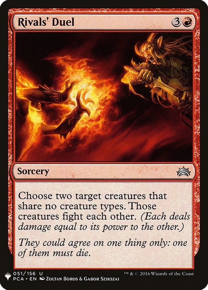 Image for Rivals' Duel (The List Reprints) (51) - Magic: The Gathering