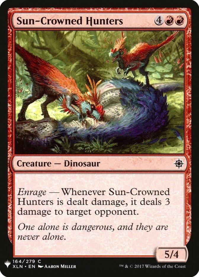 Image for Sun-Crowned Hunters (The List Reprints) (164) - Magic: The Gathering