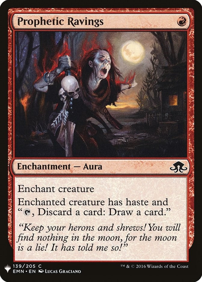 Image for Prophetic Ravings (The List Reprints) (139) - Magic: The Gathering