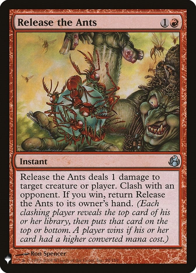 Image for Release the Ants (The List Reprints) (98) - Magic: The Gathering